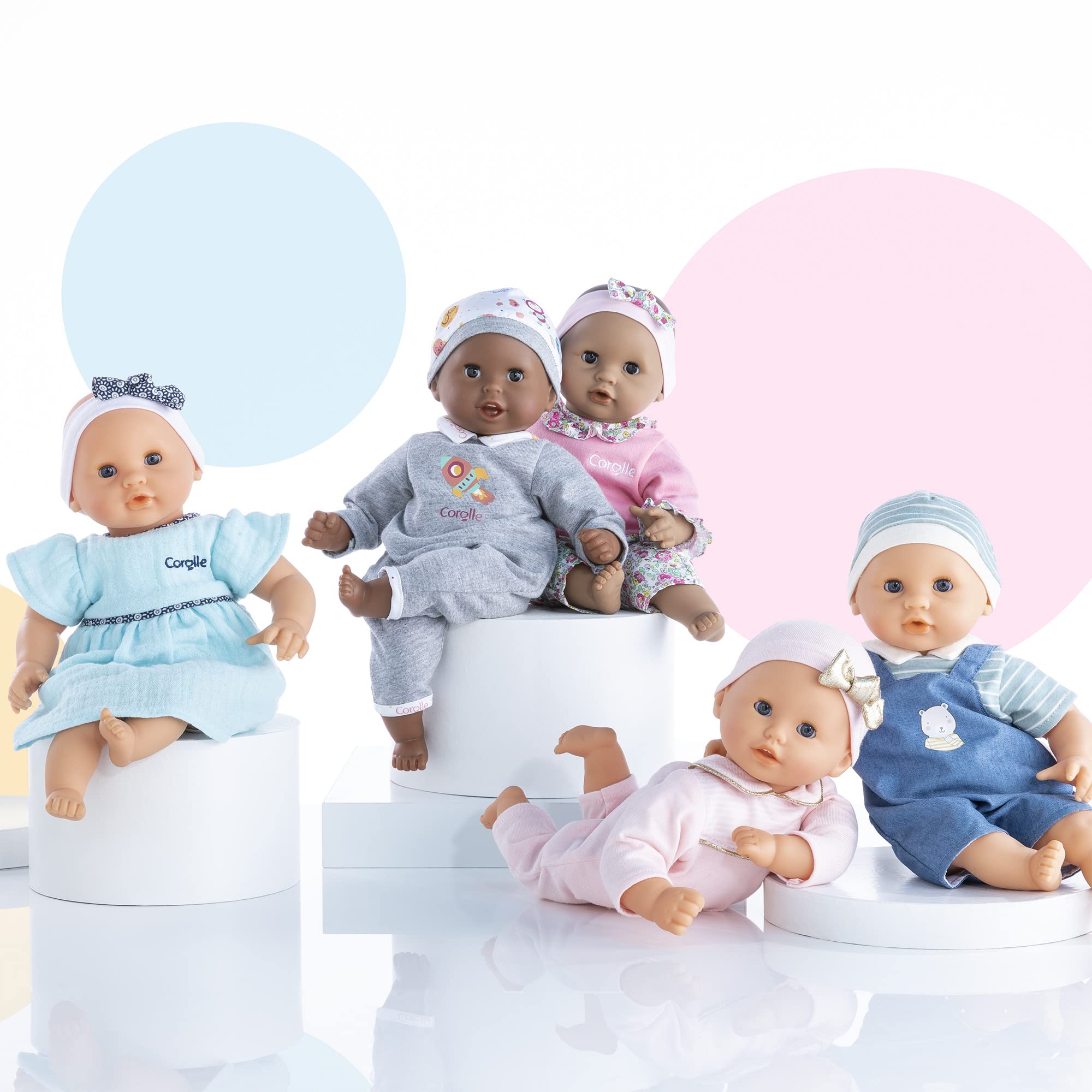 Corolle Bébé Calin Maud Mon Premier collection overview.