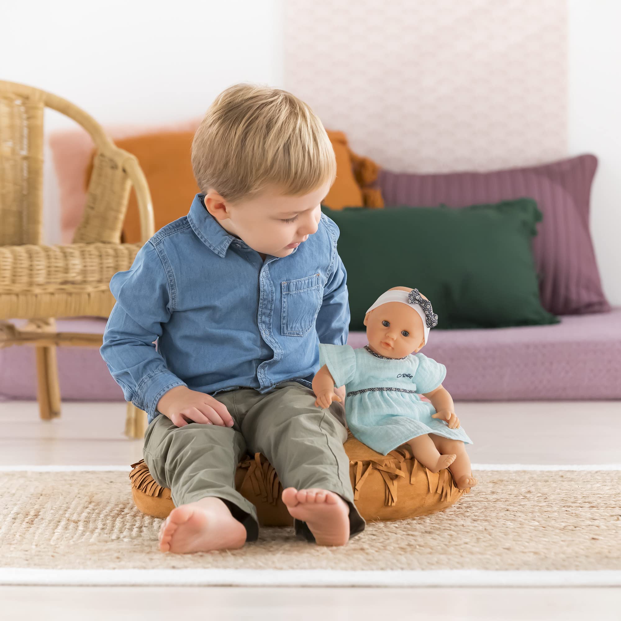 Corolle Bébé Calin Maud soft body doll for toddlers to hug.