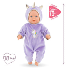 Corolle Bébé Calin Unicorn vanilla-scented vinyl skin