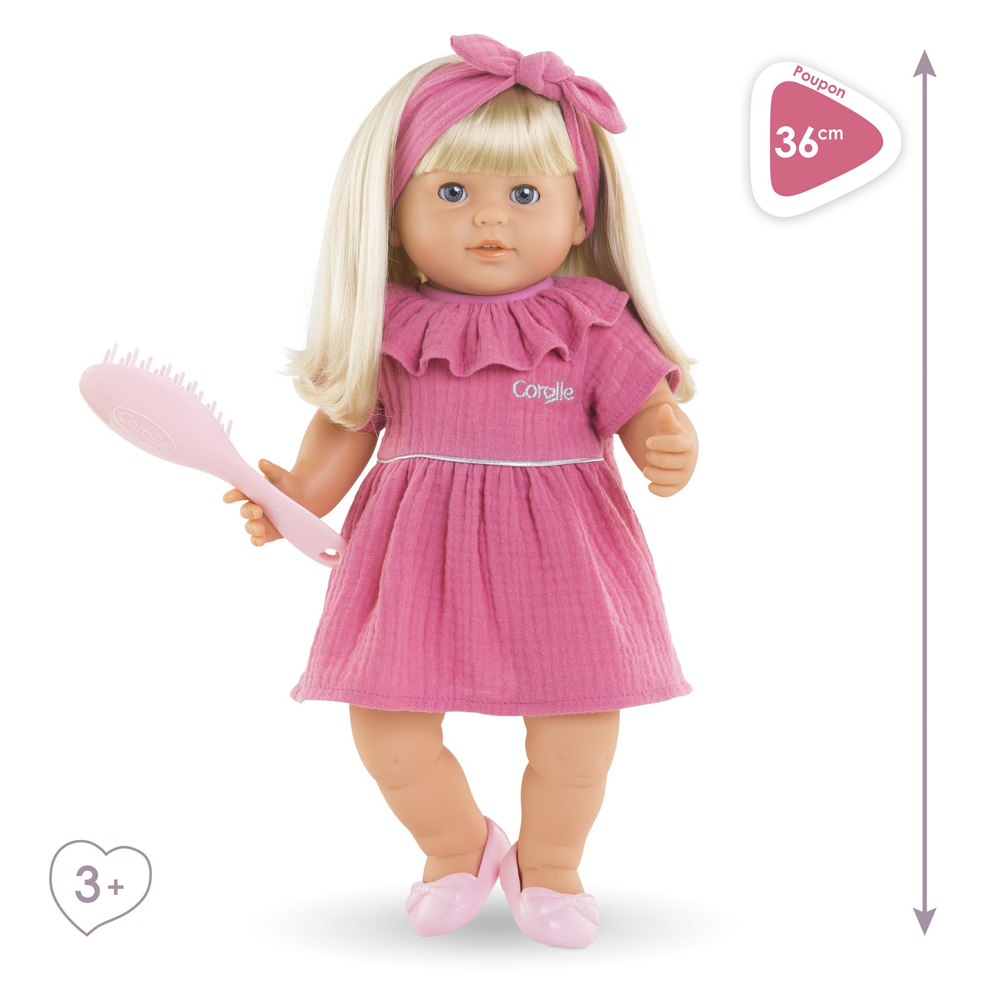 Corolle Jade sleeping eyes close-up demonstrates lifelike charm for bedtime storytelling.