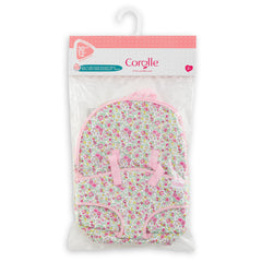 Corolle 30 cm doll carrier with washable fabric survives busy playtime