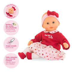 Corolle Margaux Petals pink pajama outfit inspires bedtime role-play.