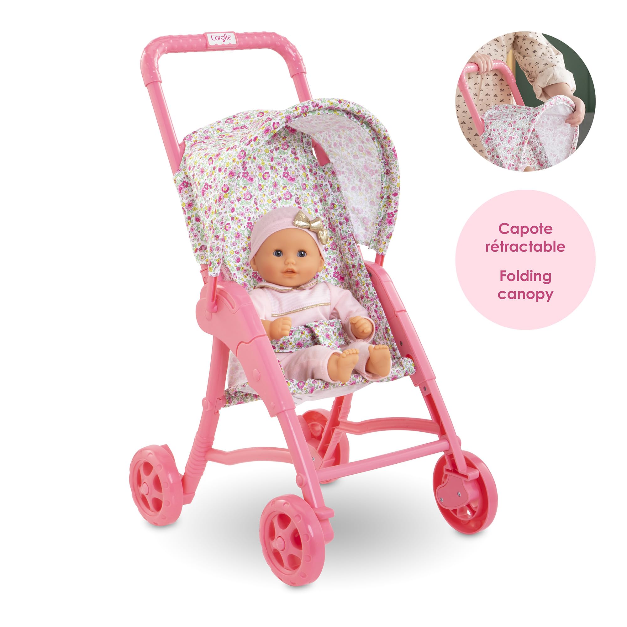 Durable construction and stable frame support safe, upright play.