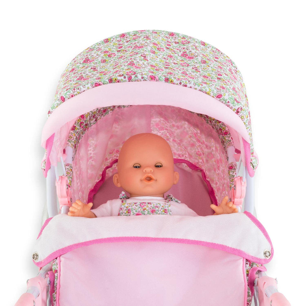 Corolle compatible with standard dolls including baby and reborn.