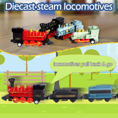 CORPER TOYS train set packaging; ideal gift-ready presentation for birthdays.