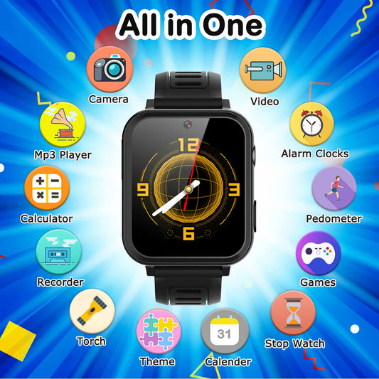 Cosjoype Kids Game Watch camera shot showing selfies and memories