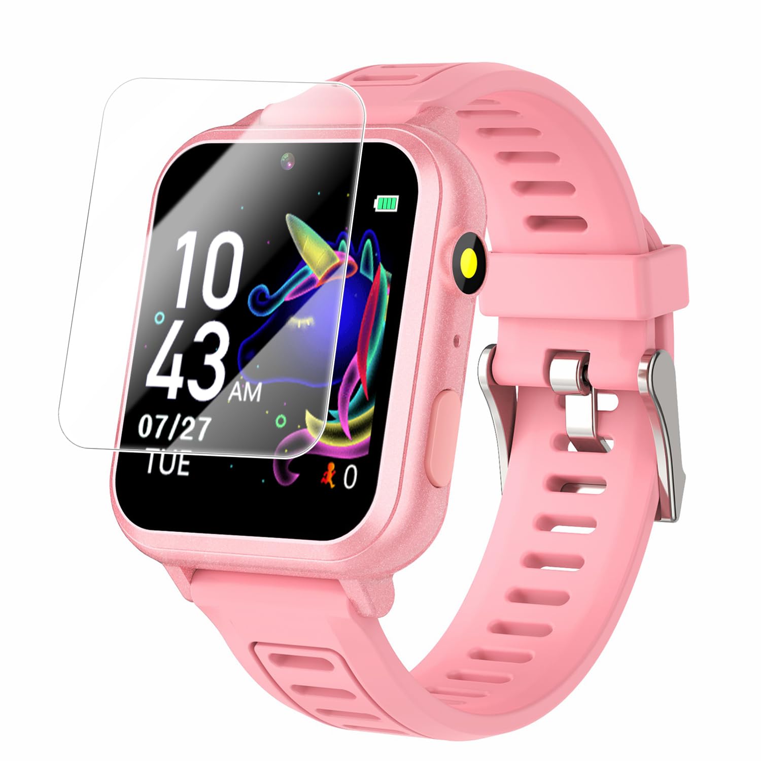 Cosjoype Kids Game Watch front view with compact 1.54-inch HD screen for easy use.