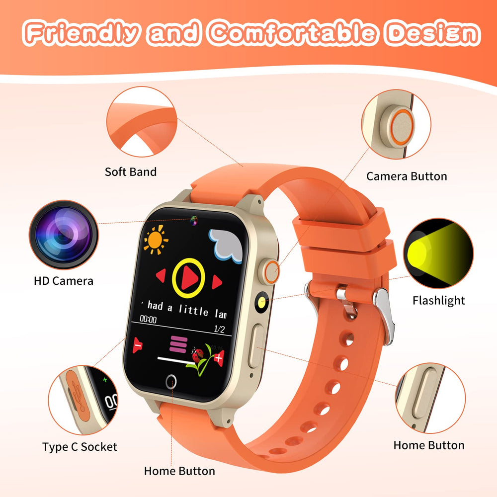Cosjoype Kids Smart Watch video recording feature for capturing memories