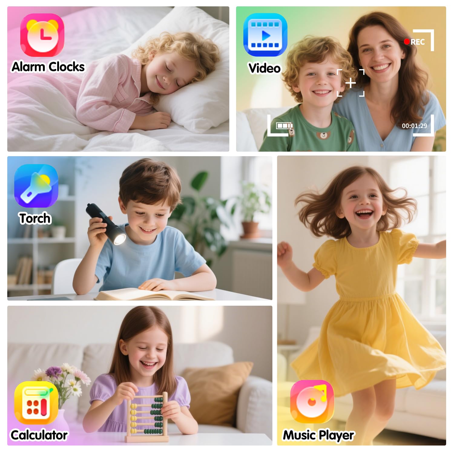 Cosjoype Kids Watch pedometer-steps tracks activity to encourage active play.