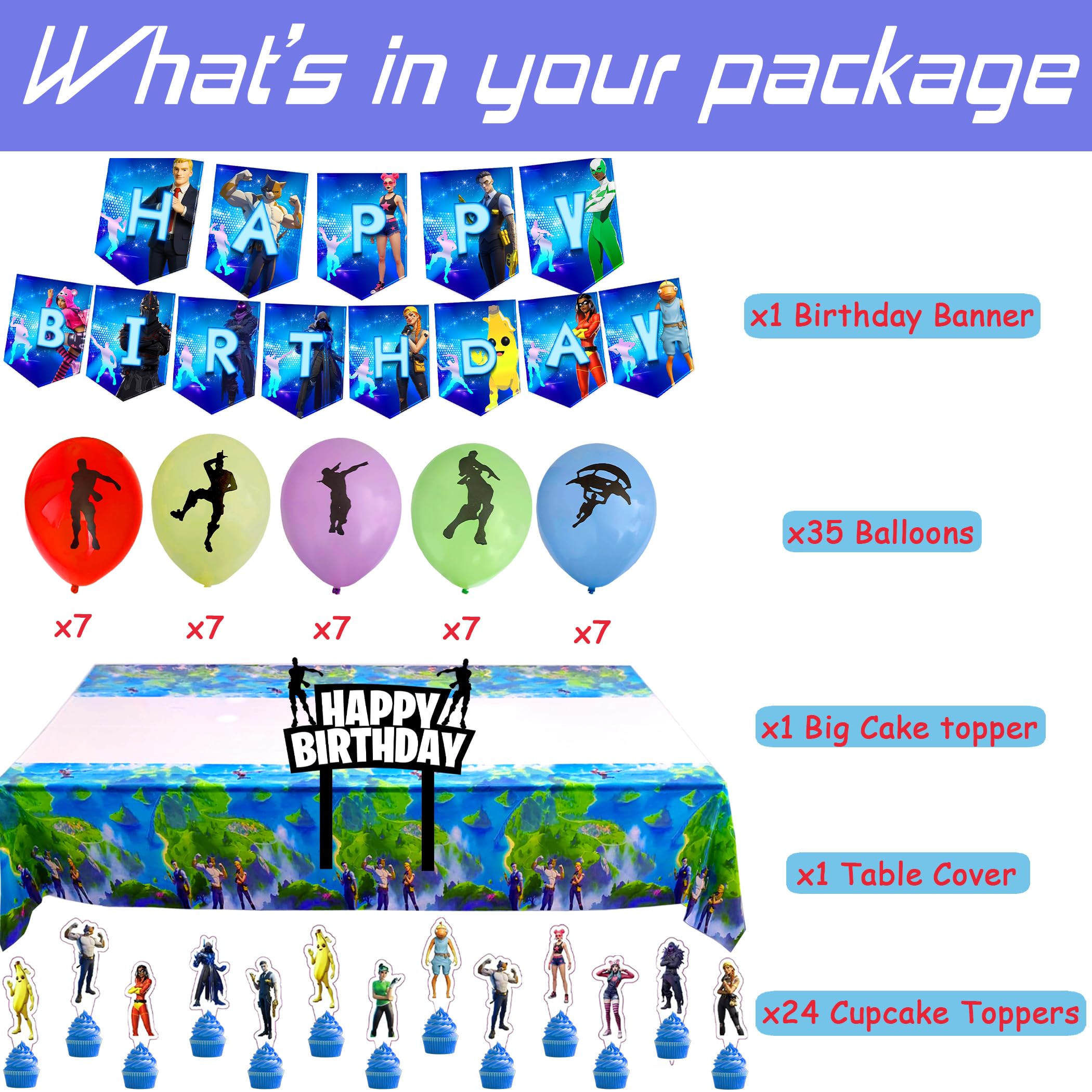 Cosmic Party video game balloons add color and whimsy to the celebration