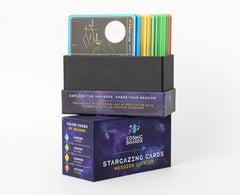 Cosmic Shards Stargazing Cards gift-ready set for space enthusiasts