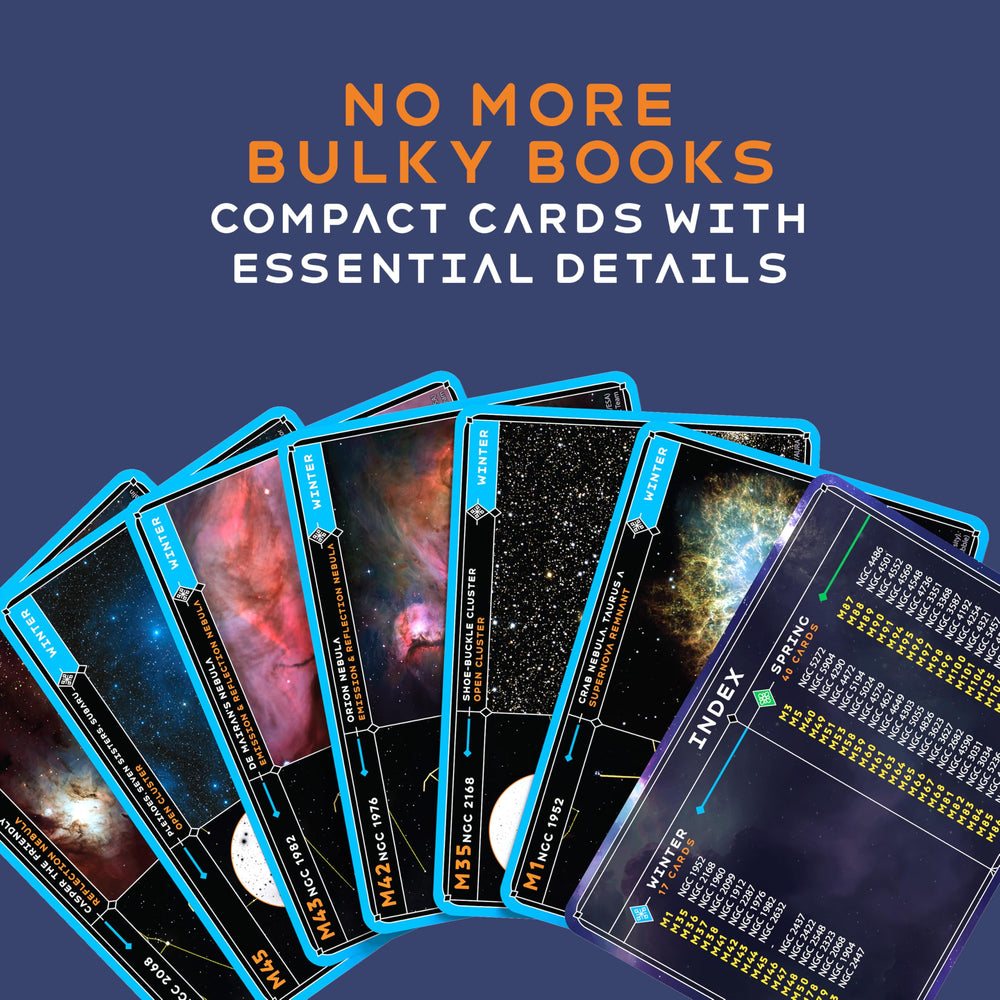 Cosmic Shards Stargazing Cards Telrad ring overlay helps with quick target locating