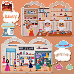 Cosomia bakery stickers create recipe-inspired scenes and mix-and-match play