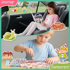 Cosomia reusable adhesive stickers enable easy scene reuse and edits
