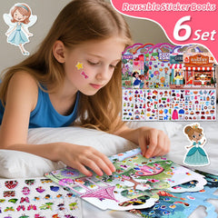 Cosomia travel-friendly sticker book for quiet on-the-go entertainment