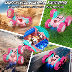 cosone pink RC car off road tires grip uneven surfaces outdoors