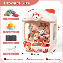 Cossy claw machine prizes stuffed toys keep kids motivated and curious.