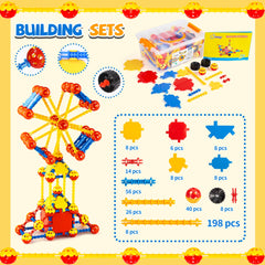 Cossy storage box keeps all pieces organized after play