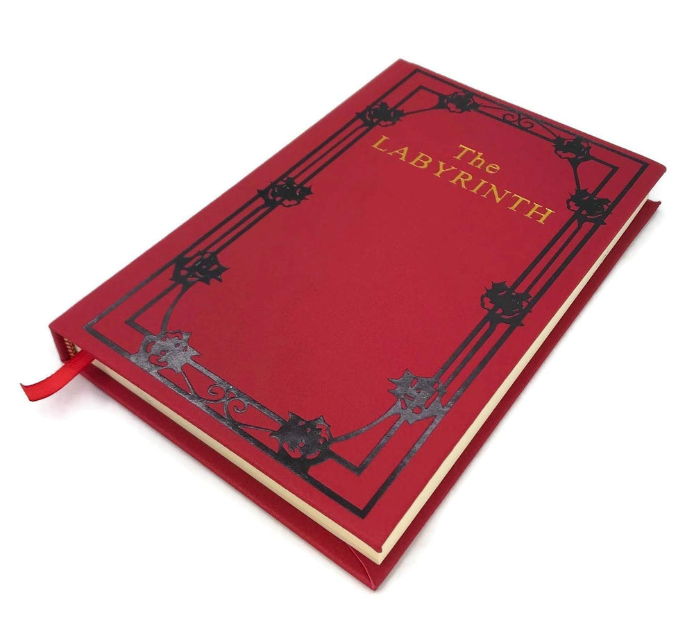 Costumebase Labyrinth Sarah's Red Book open pages, ready for reading or reference.