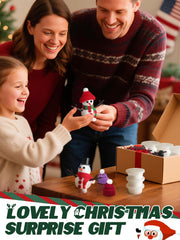 Cosweet carrot noses and hands help kids customize their snowmen.