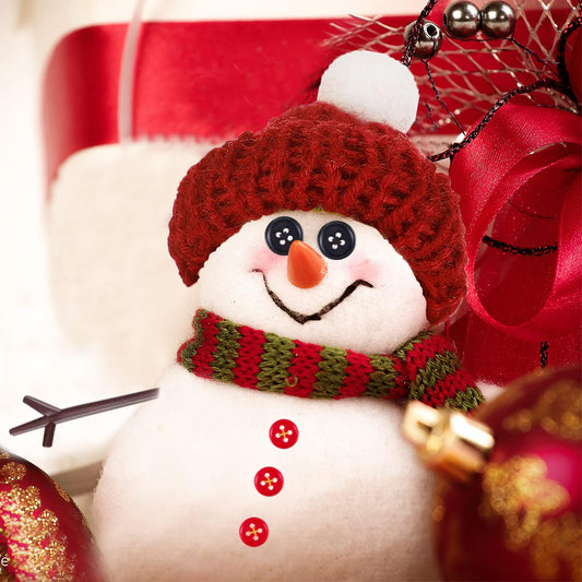 Cosweet Snowman Buttons Kit carrot noses add playful detail for festive crafts