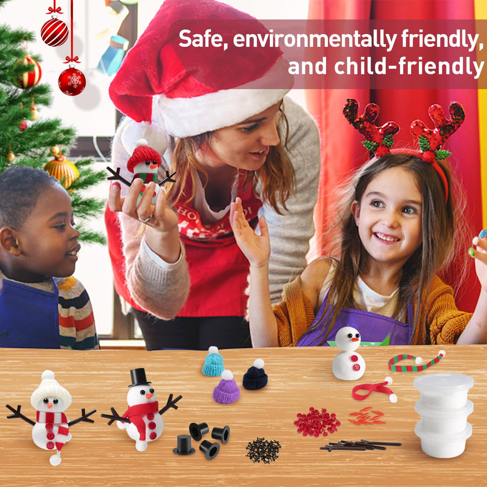 Cosweet snowman magic hats as headwear props for quick crafts