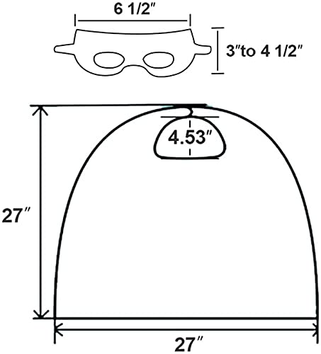 COTATERO cape neck closure close view showing secure fit
