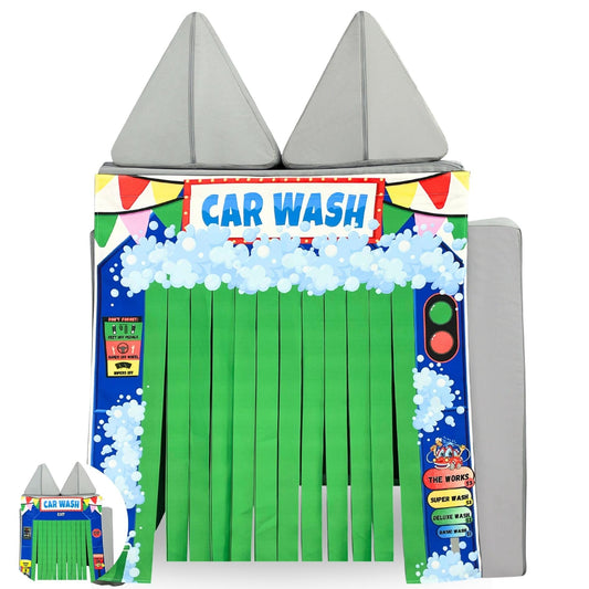 Couch Swag Play Panel car wash front view for imaginative play