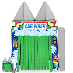 Couch Swag Play Panel car wash front view for imaginative play
