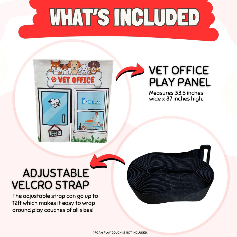 Compatible with multiple play couches for flexible storytelling