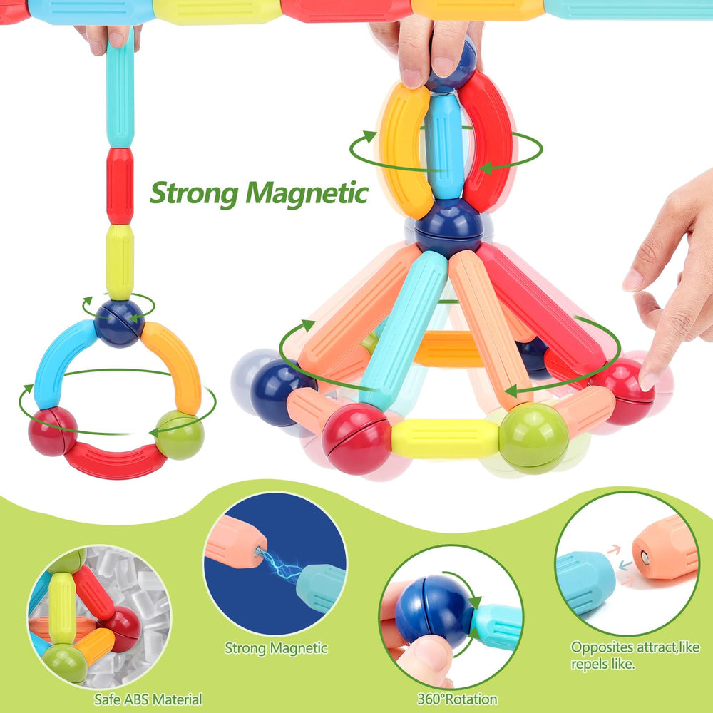 COUOMOXA colorful safe construction set supports color and shape recognition.