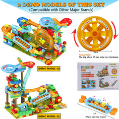 COUOMOXA Marble Run piano coaster module encourages cause-and-effect exploration.