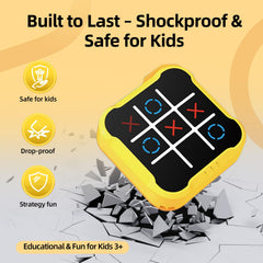 COUOMOXA 4-in-1 console for family game night, fostering shared screen-free fun.