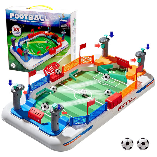 COUOMOXA upgrade mini football front view with 4 flipper drive for quick passes