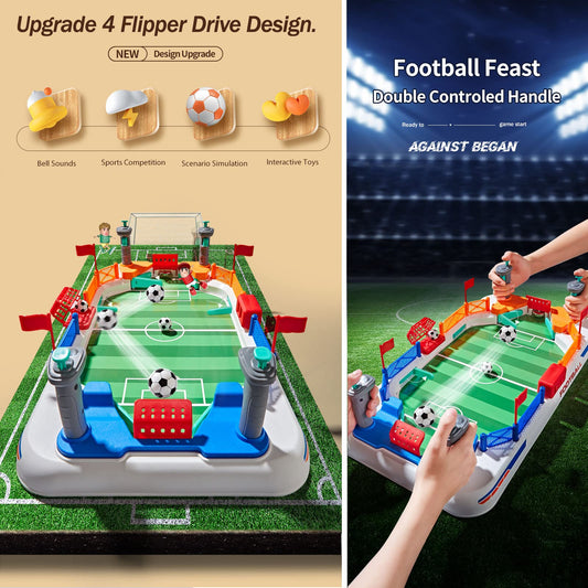 COUOMOXA upgrade mini football side view with ergonomic handles