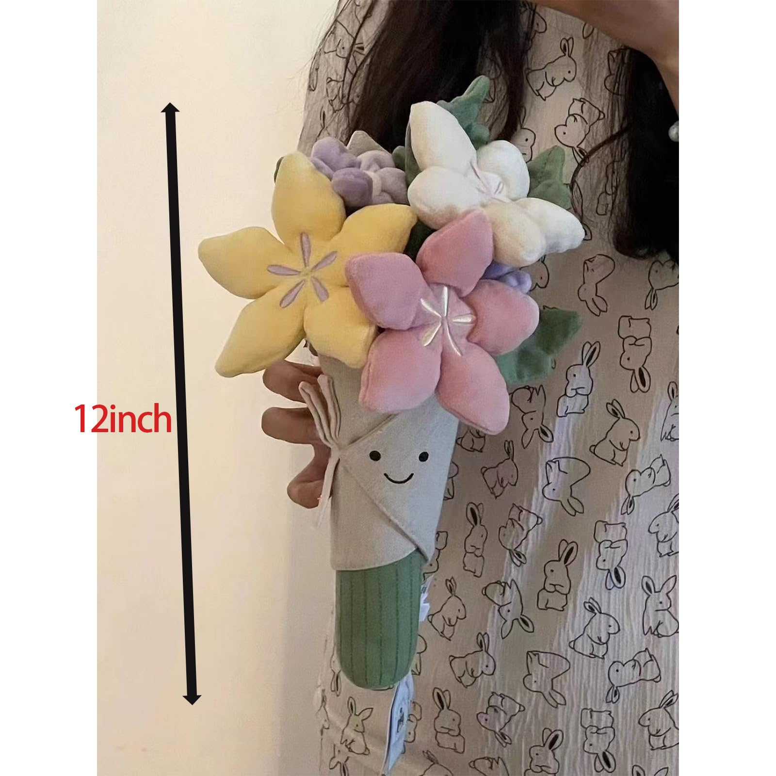 Courtco decorative flower plush for kids' rooms and desks.
