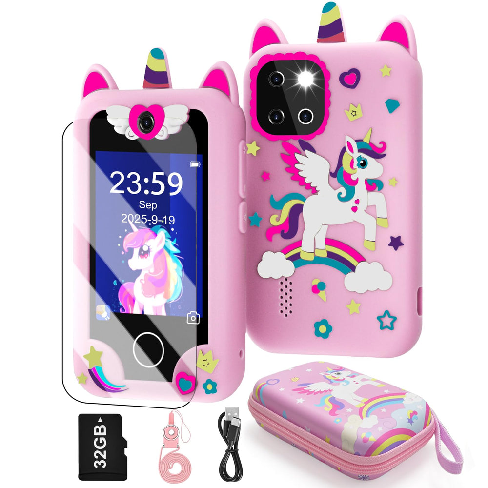 Covanm Kids Smart Phone with 2.8-inch touchscreen for learning and play