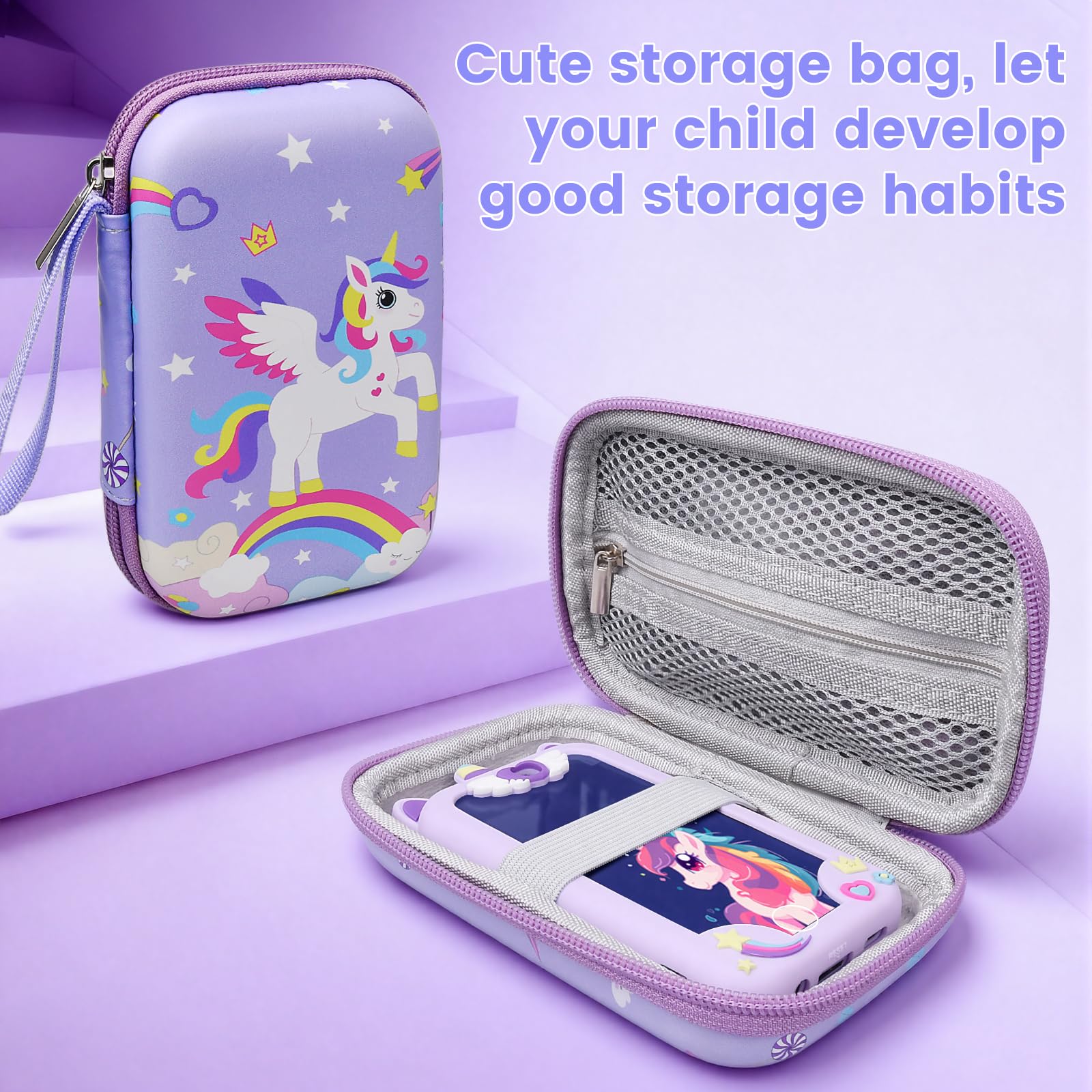 Covanm Kids Smart Phone with stories and music player for on the go entertainment.