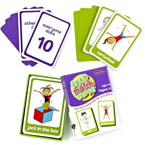 Covelico indoor outdoor play cards encourage active play anywhere