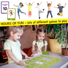 Covelico pairs activity card promotes partner drills and memory games