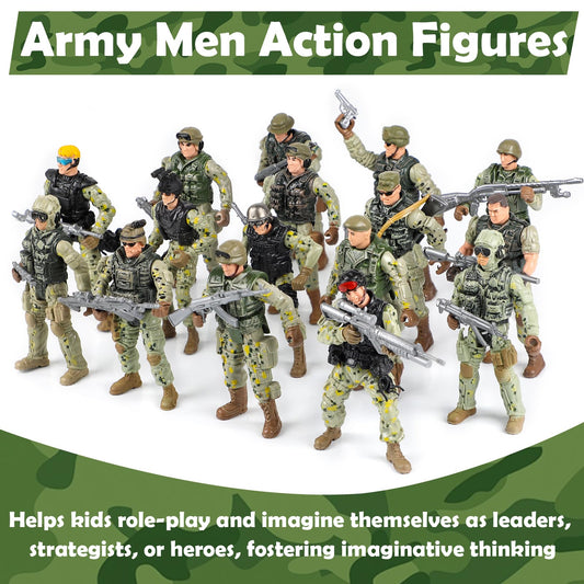 Covsen Army Men helicopter with movable rotor for action-packed missions