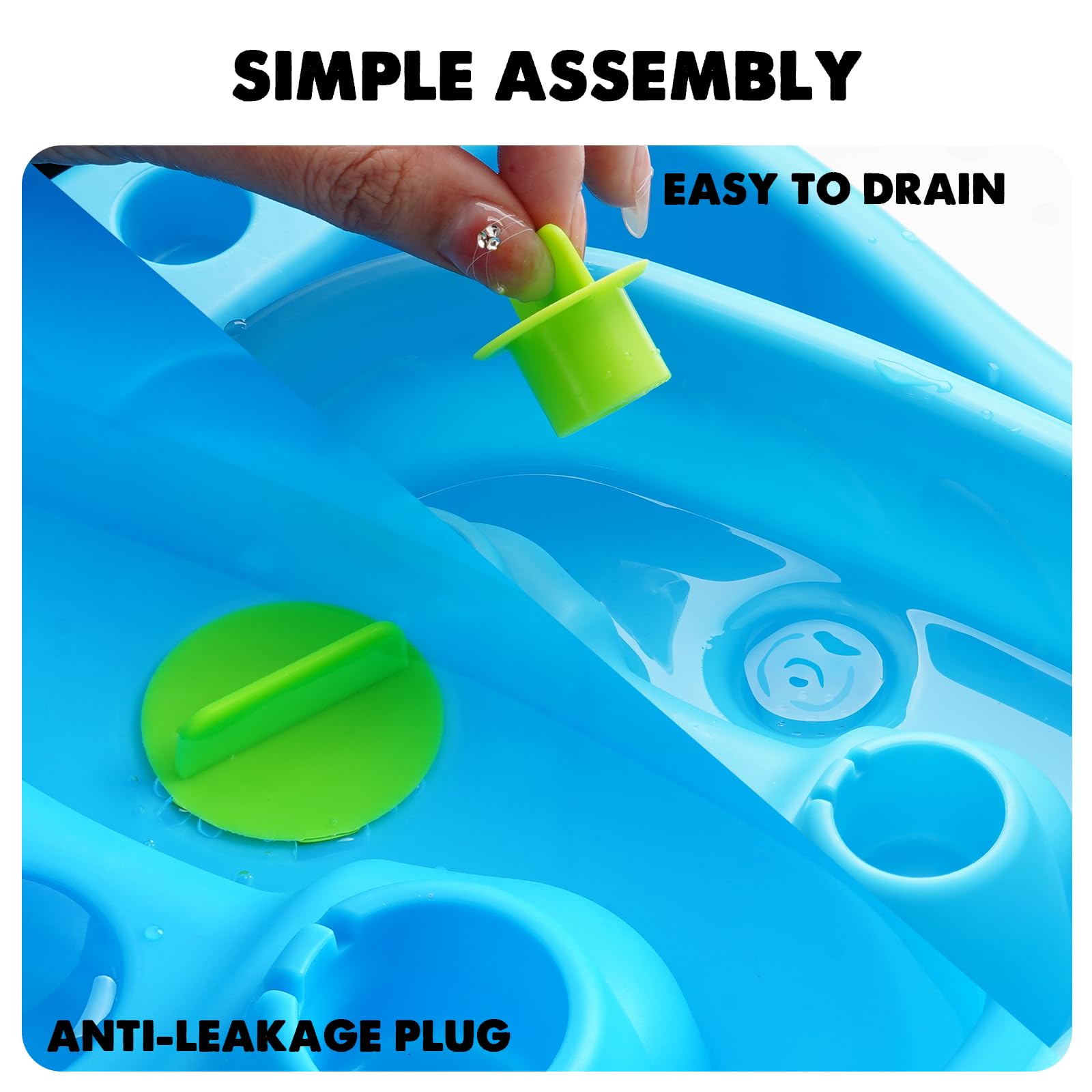 CozyBomB easy-assembly outdoor toy ready for quick setup with kids.