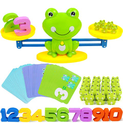 CozyBomB balance board frog-scale for hands-on math exploration.