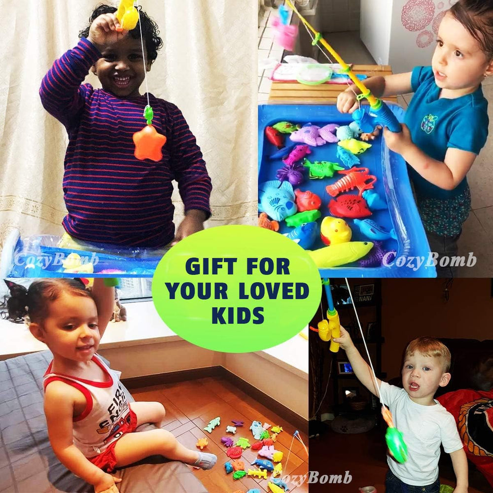 CozyBomB bath toy set great for birthday gifts and parties