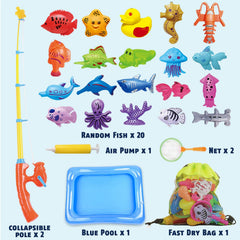 Two nets and two poles from CozyBomB for scooping and racing toys
