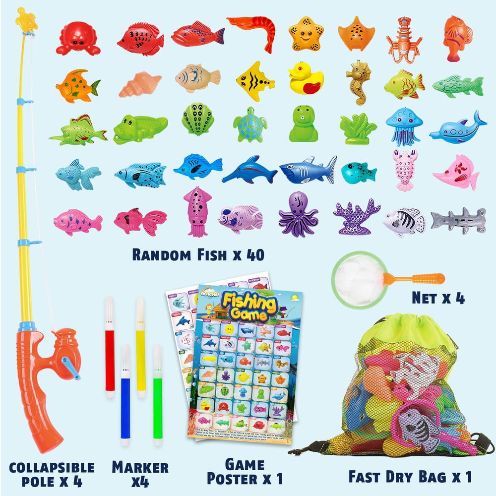 CozyBomB magnetic fishing poles with durable magnets for kid-friendly play.