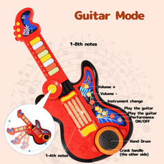 Cozybuy Kid Guitar lullaby projector supports soothing bedtimes