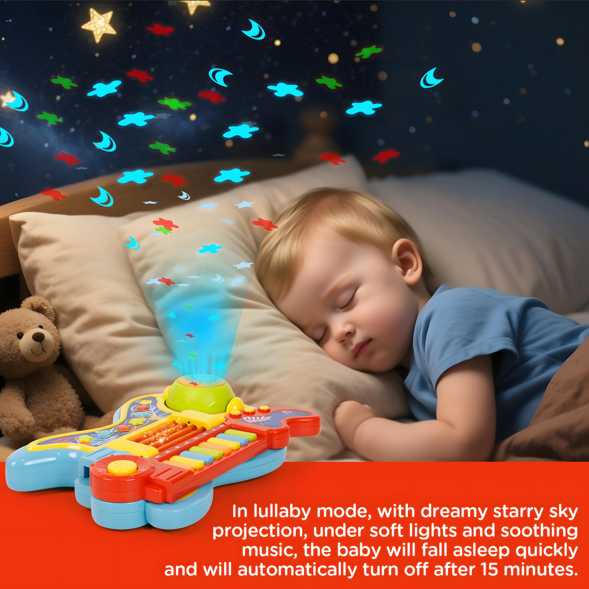 Cozybuy multiple instrument sounds encourage musical exploration and creativity.