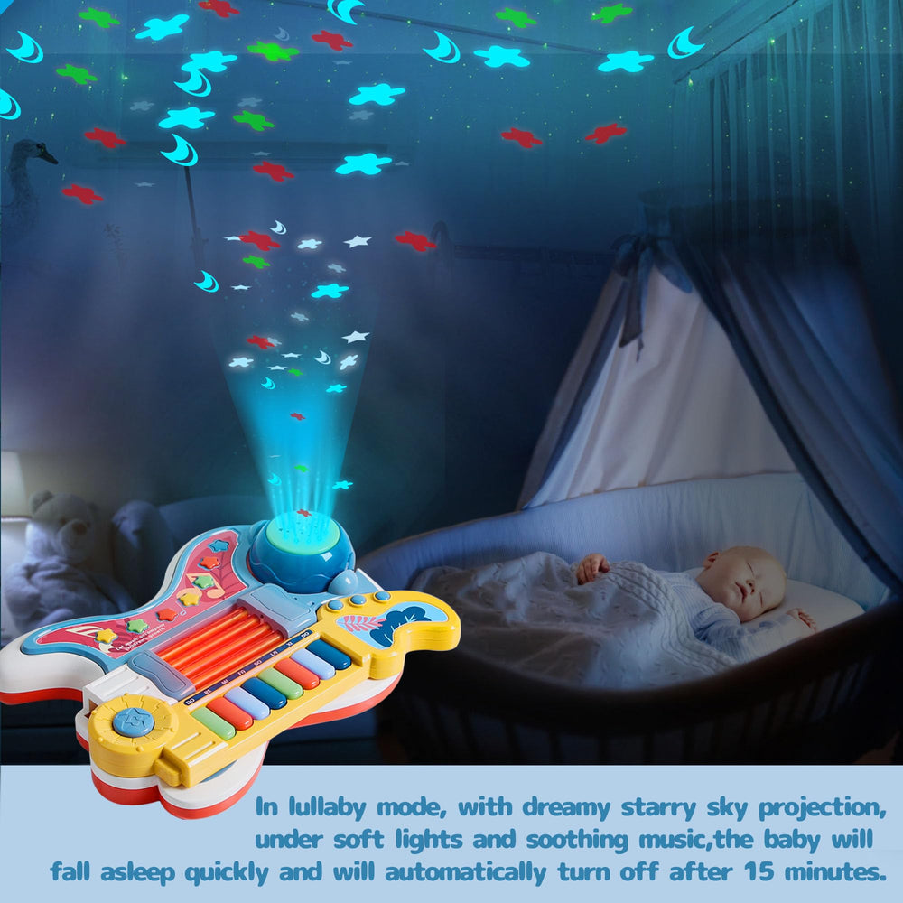 Cozybuy Toddlers Guitar soft ABS material for safe, durable fun
