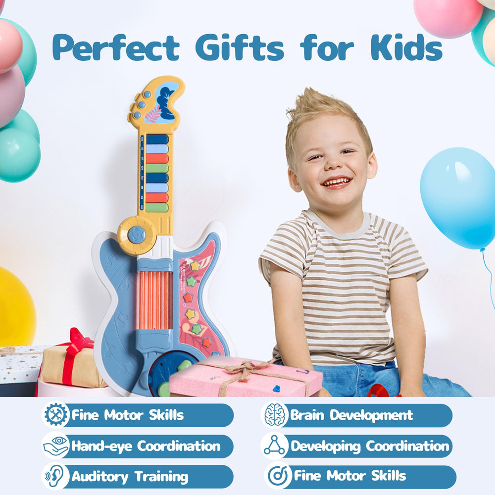 Cozybuy Toddlers Guitar parent-child play promotes bonding through music